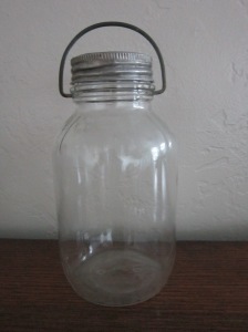 Presto handled milk jar
